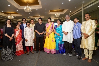 Celebrities at Sai Lakshmi - Bhanu Rajiv Wedding Photos - 9 of 10