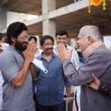 Allu Arjun at AAA Theatre Pooja 