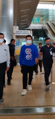 Ram Charan spotted at Hyderabad International Airport - 1 of 4