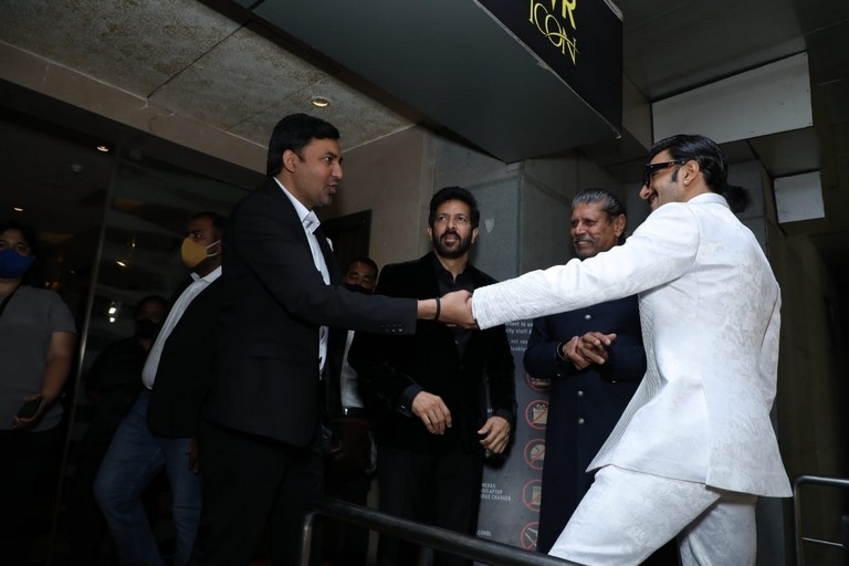 83 Movie Premiere at Mumbai - 12 / 18 photos
