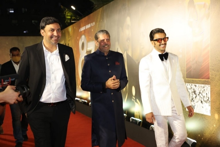 83 Movie Premiere at Mumbai - 16 / 18 photos