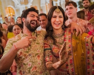 Katrina Kaif - Vicky Kaushal Sangeeth photos - 8 of 10