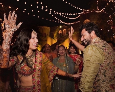 Katrina Kaif - Vicky Kaushal Sangeeth photos - 10 of 10