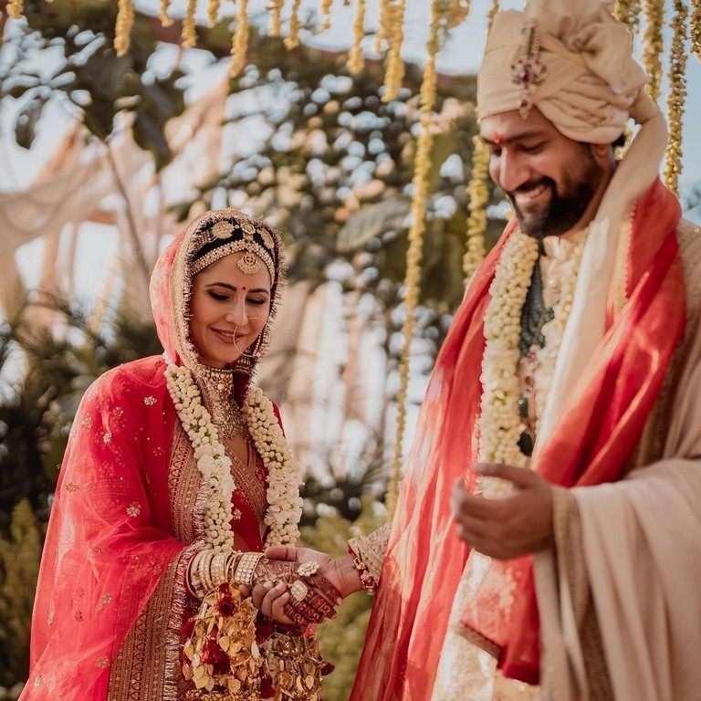 Katrina Kaif - Vicky Kaushal Wedding Photos - 1 / 5 photos