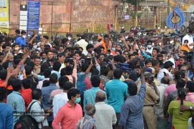 Akhada Team at Mangalagiri Temple - 16 of 17