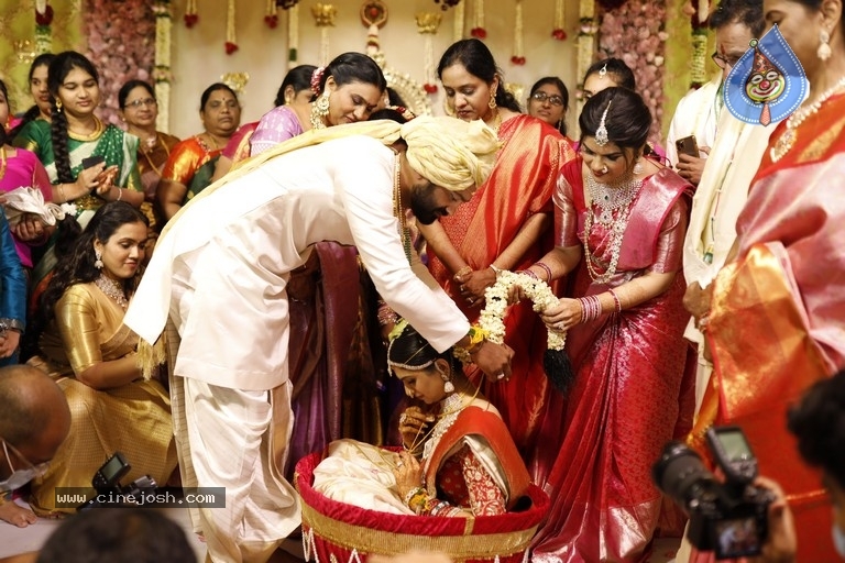 MP Balasouri Son Wedding Photos - 24 / 38 photos