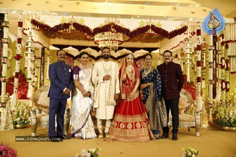 MP Balasouri Son Wedding Photos - 37 / 38 photos