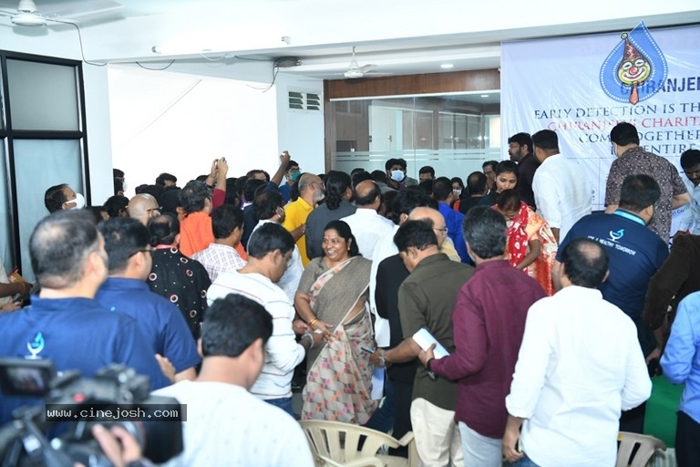 Megastar Distributes Health Cards Photos - 23 / 31 photos