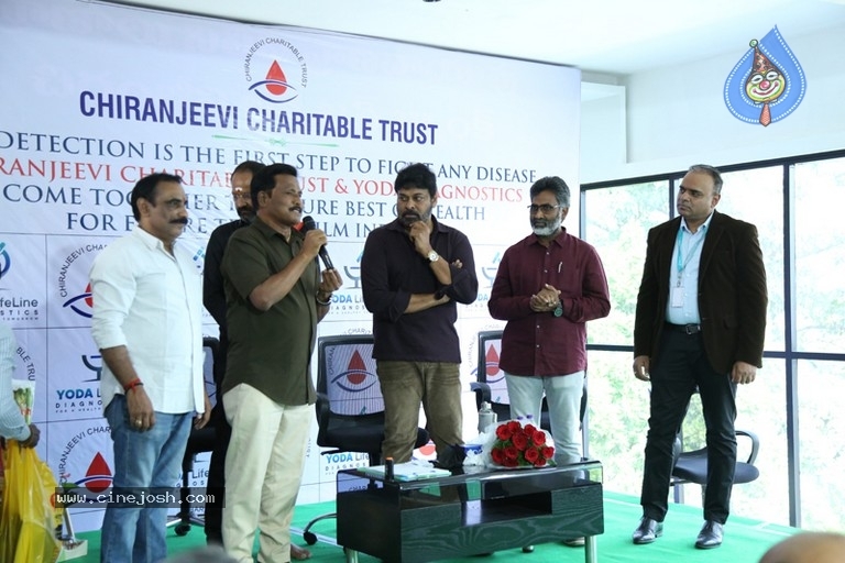 Megastar Distributes Health Cards Photos - 29 / 31 photos