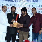 Megastar Distributes Health Cards Photos