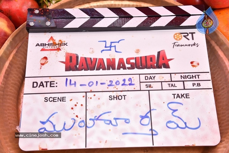 Ravanasura Movie Opening - 49 / 59 photos