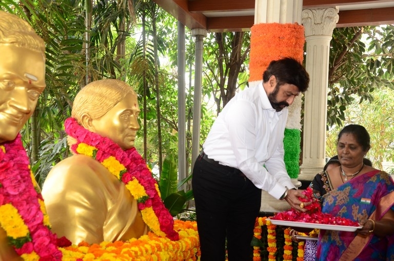 Balakrishna Flag hoisting at Basavatarakam Hospital - 3 / 21 photos