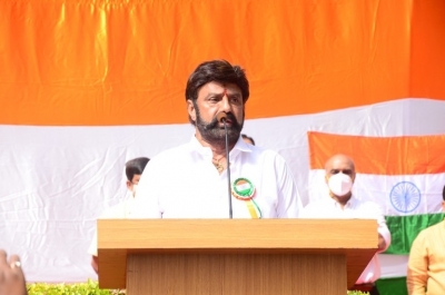 Balakrishna Flag hoisting at Basavatarakam Hospital - 16 of 21