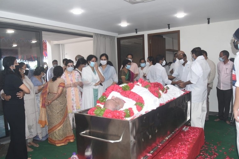 Ramesh Babu Condolences Photos - 11 / 14 photos