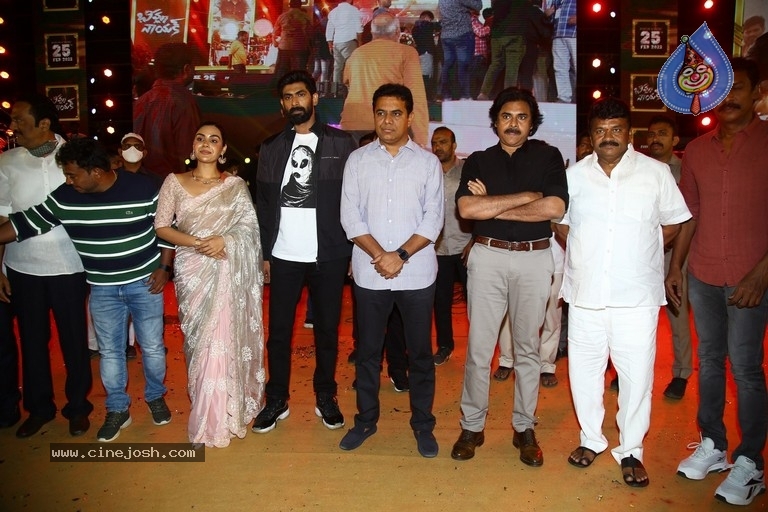 Bheemla Nayak Pre Release Event Last Set - 14 / 81 photos