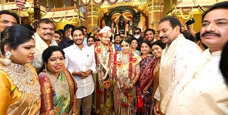 Botsa Satyanarayana Son Wedding Photos - 1 / 6 photos