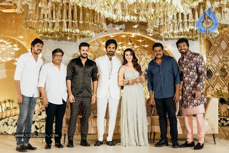 Aadhi Pinnisetty - Nikki Galrani Wedding Reception - 31 / 38 photos