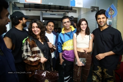 Liger Movie team at Begumpet Airport - 7 of 20
