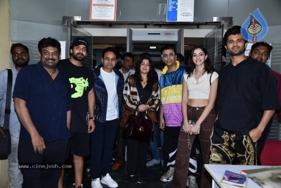 Liger Movie team at Begumpet Airport - 19 of 20