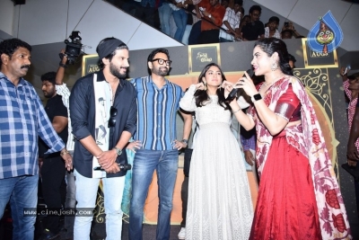 Sita Ramam team at PVP Mall, Vijayawada - 19 of 21