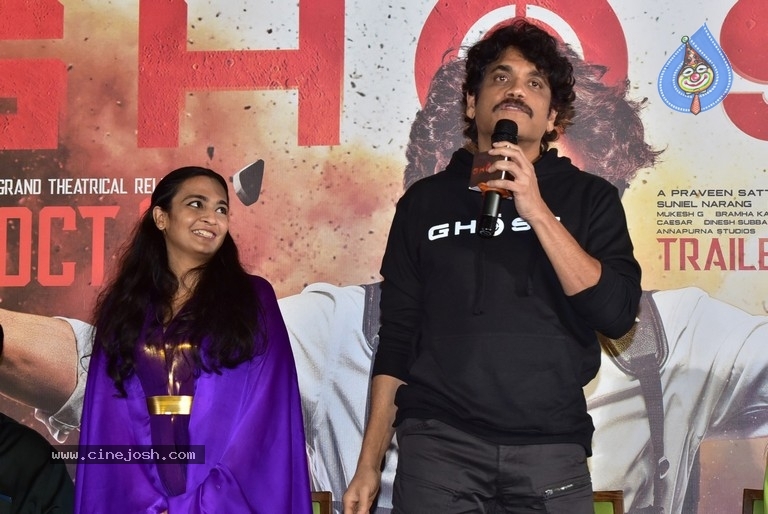 The Ghost Release trailer Press Meet - 4 / 21 photos