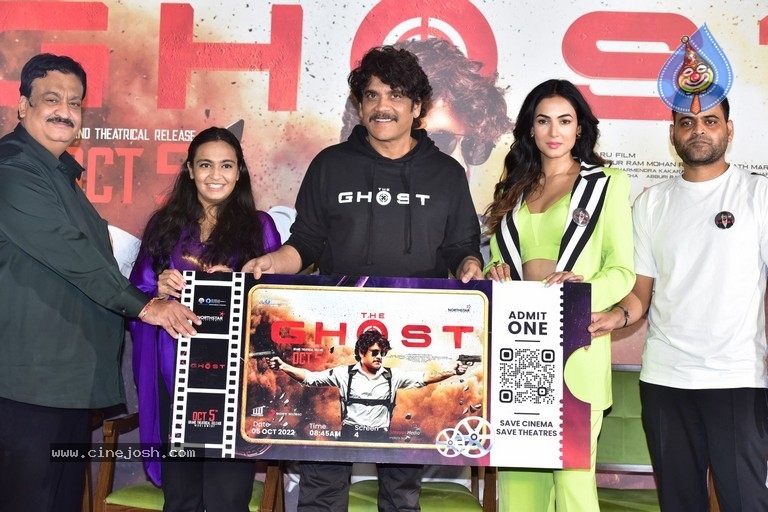 The Ghost Release trailer Press Meet - 10 / 21 photos