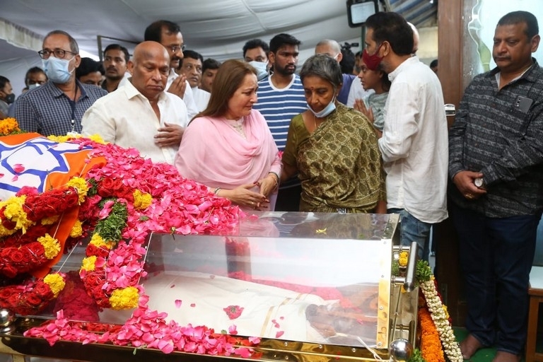 Celebrities Pay Condolences to Krishnam Raju  - 10 / 18 photos