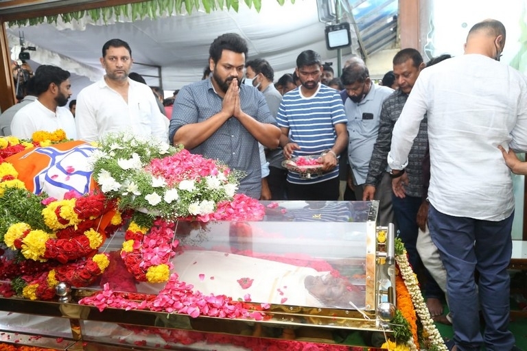 Celebrities Pay Condolences to Krishnam Raju  - 12 / 18 photos
