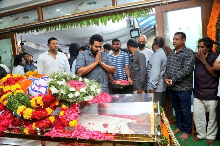 Celebrities Pay Condolences to Krishnam Raju  - 13 / 18 photos