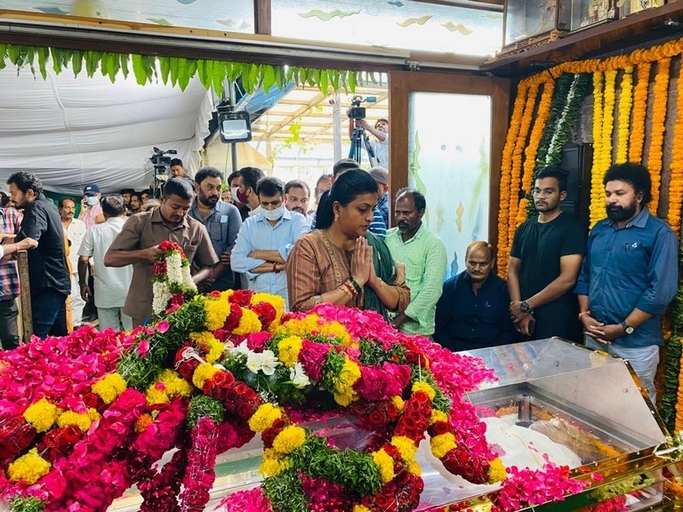 Celebrities Pay Condolences to Krishnam Raju  - 16 / 18 photos