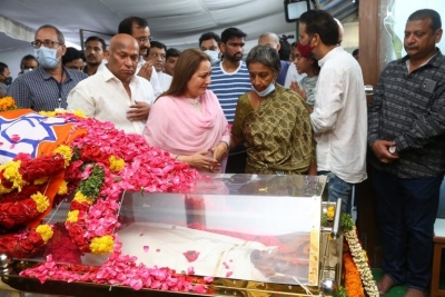 Celebrities Pay Condolences to Krishnam Raju  - 10 of 18