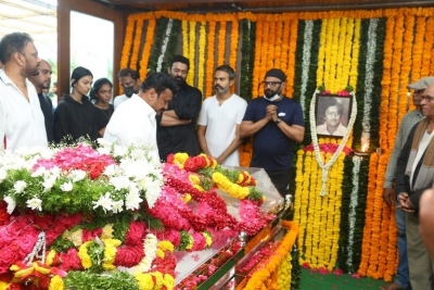 Celebrities Pays Tribute Krishnam Raju - 20 of 126