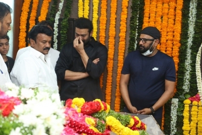 Celebrities Pays Tribute Krishnam Raju - 29 of 126