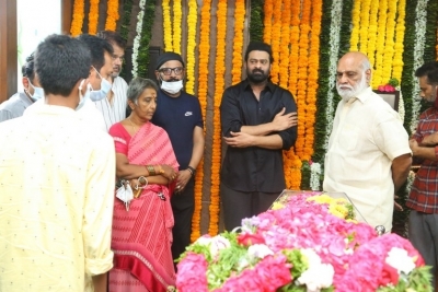 Celebrities Pays Tribute Krishnam Raju - 33 of 126