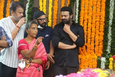 Celebrities Pays Tribute Krishnam Raju - 84 of 126