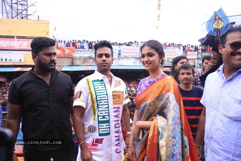Keerthy Suresh Launches CMR Shopping Mall - 1 / 21 photos