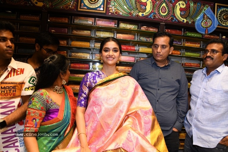 Keerthy Suresh Launches CMR Shopping Mall - 12 / 21 photos
