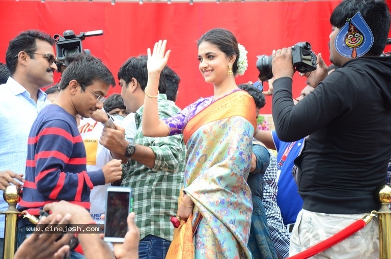 Keerthy Suresh Launches CMR Shopping Mall - 16 / 21 photos
