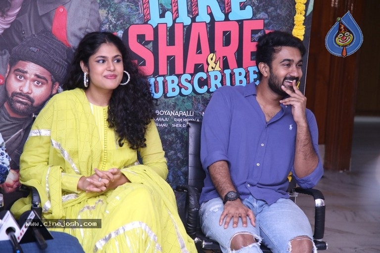 Like Share Subscribe Press Meet - 7 / 15 photos