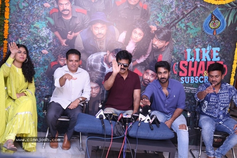 Like Share Subscribe Press Meet - 11 / 15 photos