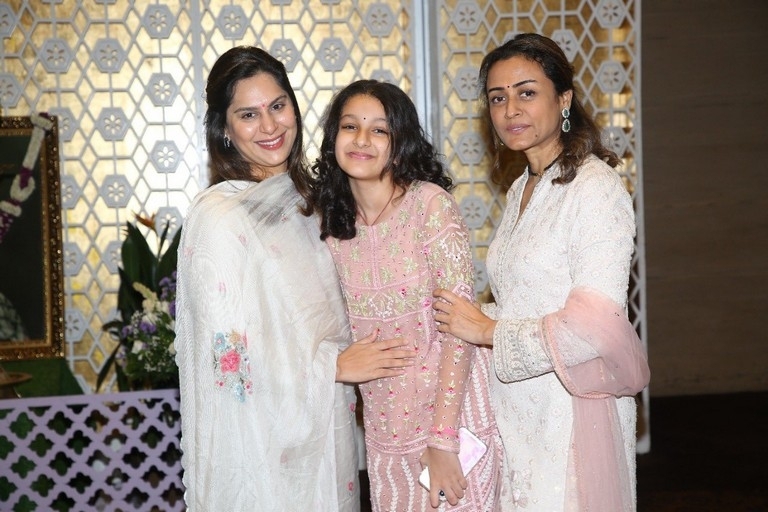 Celebrities at Indira Devi 12th day ceremony - 5 / 12 photos