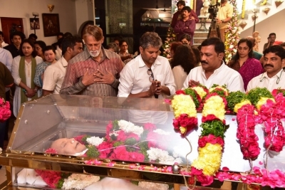 Celebs Pay Condolences to Superstar Krishna 02 - 25 of 113