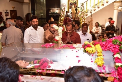 Celebs Pay Condolences to Superstar Krishna 02 - 99 of 113
