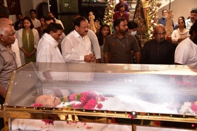 Celebs Pay Condolences to Superstar Krishna 02 - 107 of 113