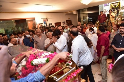 Celebs Pay Condolences to Superstar Krishna - 14 of 96