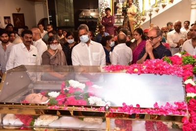 Celebs Pay Condolences to Superstar Krishna - 29 of 96