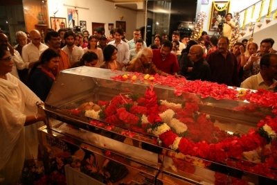 Celebs Pay Condolences to Superstar Krishna - 34 of 96