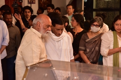 Celebs Pay Condolences to Superstar Krishna - 55 of 96