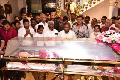 Celebs Pay Condolences to Superstar Krishna  - 35 of 111