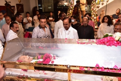 Celebs Pay Condolences to Superstar Krishna  - 56 of 111